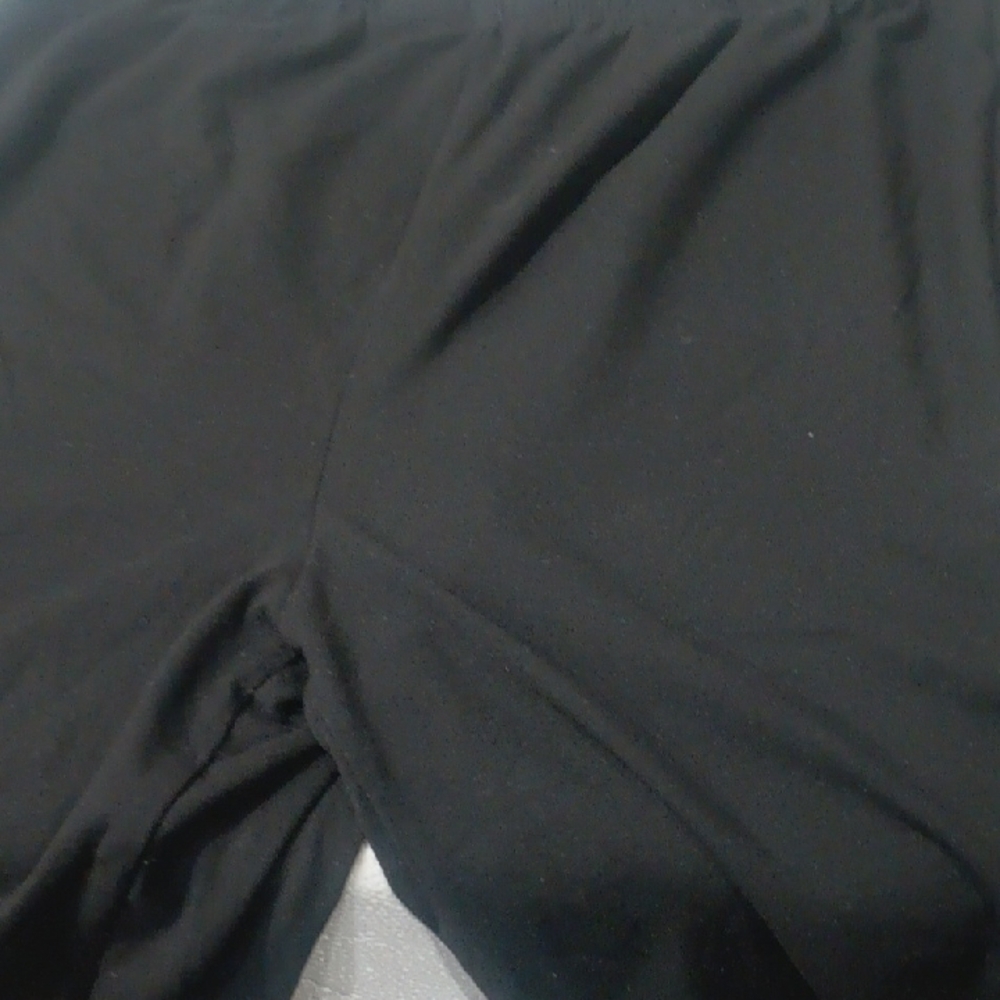 Simple Black Casual Shorts